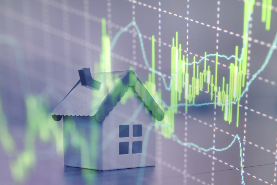 graphique montrant analyse du marché immobilier