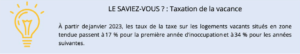 Taxation de la vacance locative