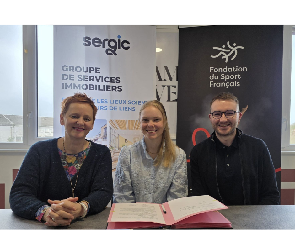 SERGIC soutient le sport féminin avec Elina Cabot à Roubaix